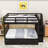 Emriye Kids Full Over Full Bunk Bed with Trundle-238965847