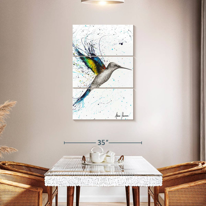 Brampt Happy Hummingbird, 45" H x 28" W