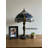Lowell Tiffany Table Lamp Blue Stained Glass Dragonfly LED Bulb Included 12"W 12"D 19"H