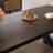 Creative Unique-shaped Solid Wood Dining Table-1202633884