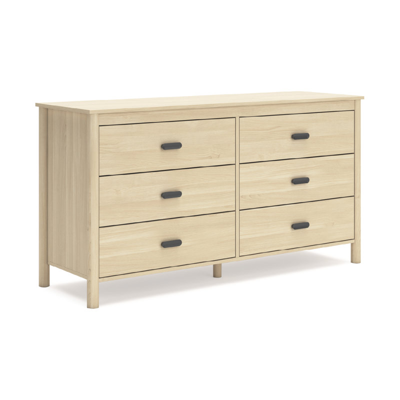 Kaceion 61.57'' W 6 - Drawer Dresser