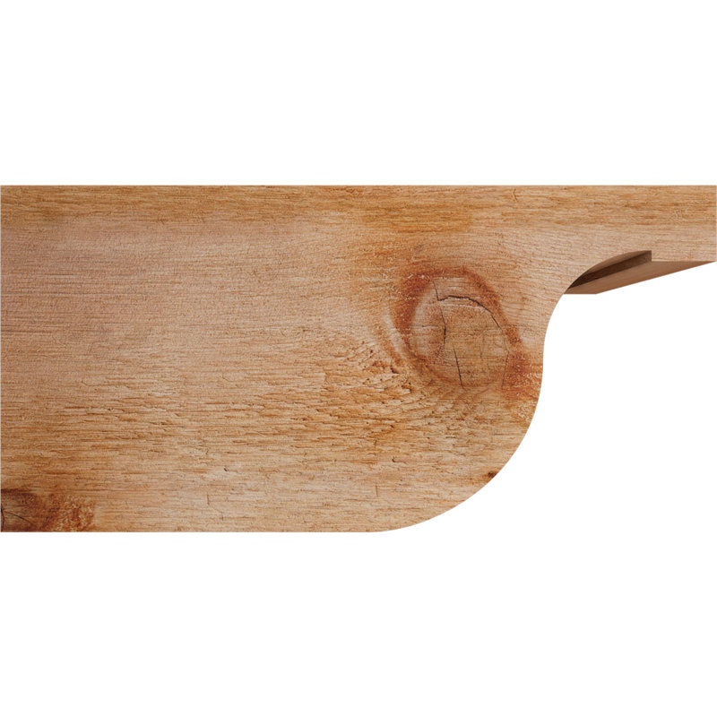 Queue de chevron Del Monte, Cèdre rouge de l'Ouest, 8"H x 6"W x 16"L