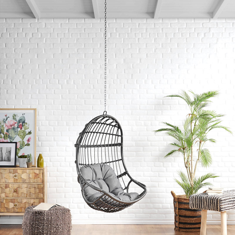 Balancelle Rutherford, Structure grise / coussin gris foncé