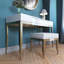 Ensemble de coiffeuse avec tabouret et miroir-902433391