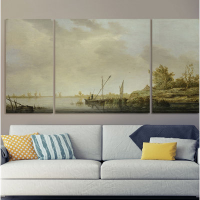 " Venice Entrance To The Cannaregio " 3 - Pieces