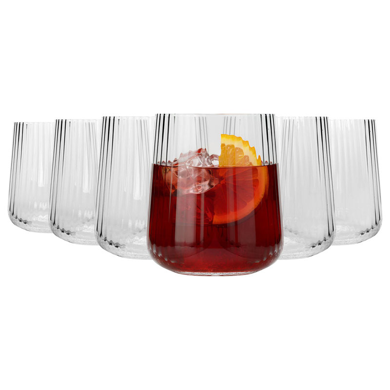 500ml Drinking Glass, Set of 6