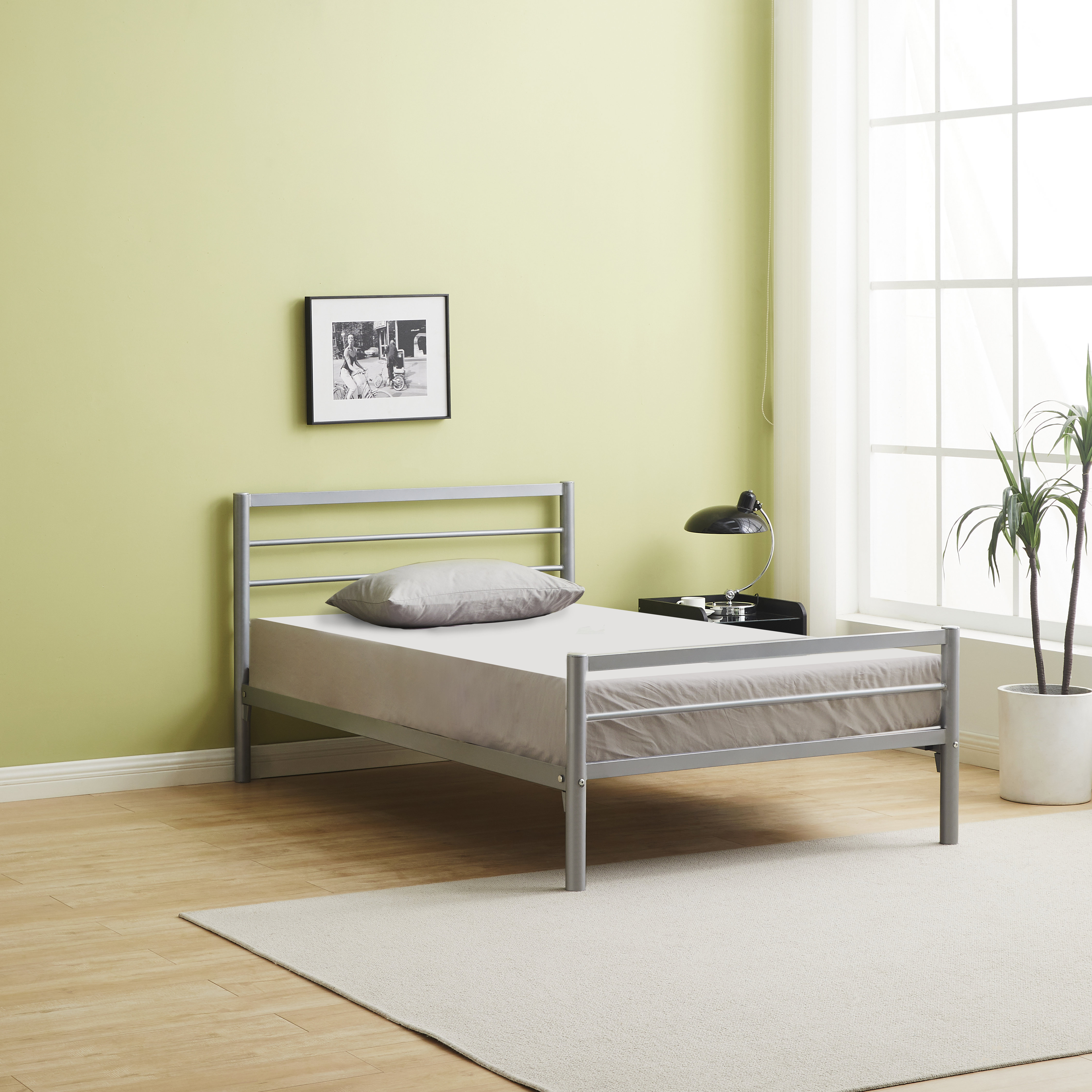 Long lasting outlet bed frame