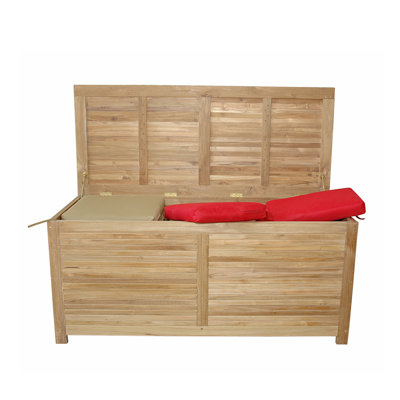Large Camrose Teak Deck Box