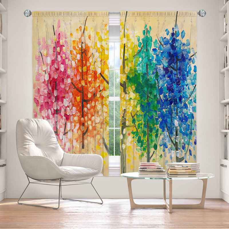 La paire de rideaux obscurcissants en polyester filtre la plupart des rideaux de lumière, L 40 po x L 82 po