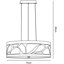 Ramonita 3 - Light Polished Chrome Drum Pendant