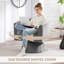 Fauteuil demi-tonneau pivotant 28 po-1150179194
