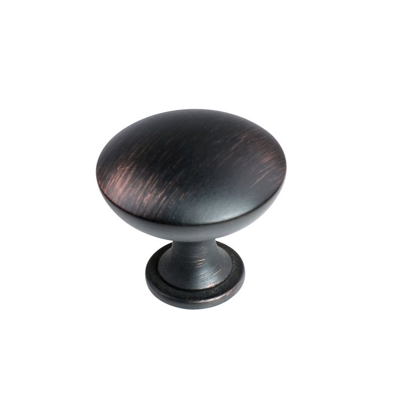 1 1/4" Diameter Mushroom Knob Multipack, Oil Rubbed Bronze