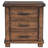 Rustic Three Drawer Reclaimed Solid Wood Farmhouse Nightstand (old sku:WF298401AAD)