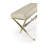 Sowter Cotton Blend Upholstered Bench