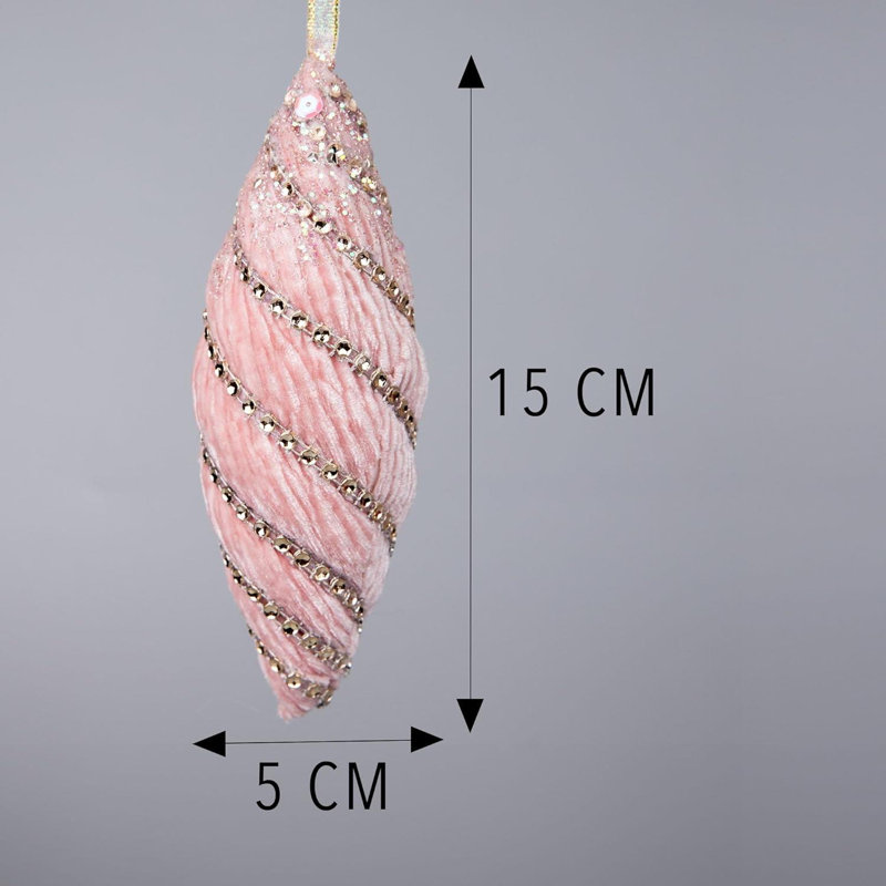 15cm Polyvinyl Chloride (PVC) Ball Ornament