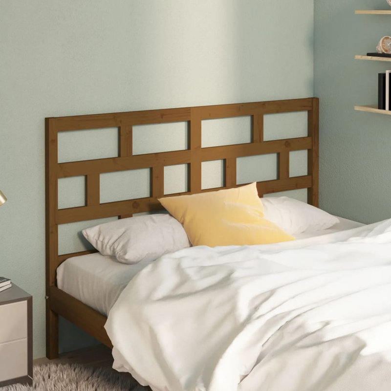 Macintyre Solid Wood Headboard, Brown, 100cm H x 146cm W x 4cm D