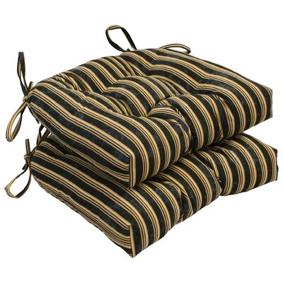 Tufted Chair Indoor Seat Cushion -  Brayden StudioÂ®, 7E2141CE2ACF4A1F9CA777D0EA513E05