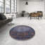 Tapis oriental bleu / mauve Osio-1728603735