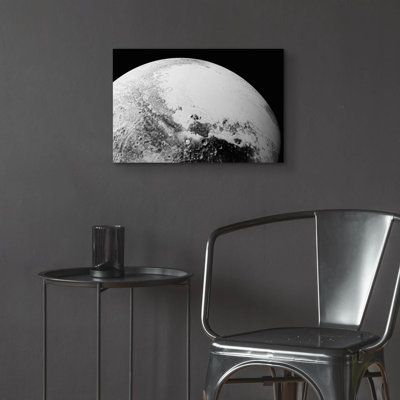  'Pluto From Nasas New Horizons' by NASA Acrylic Glass Wall Art, 24" x 16"