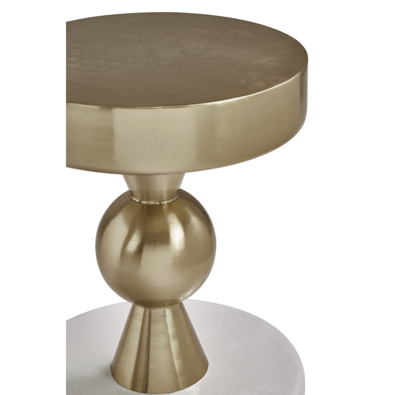 Herrald Pedestal End Table