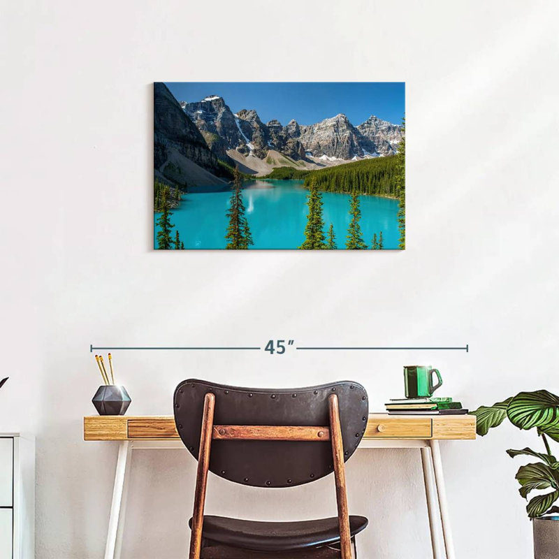 Alvord Moraine au parc national Banff, H 20 po x l 30 po