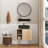 24 In. W X 19 In. D X 29 In. H Single Sink Bath Vanity In Burlywood With Burlywood Solid Surface Top And Mirror