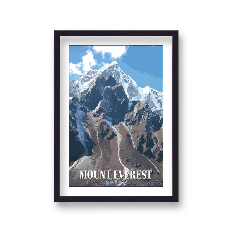 Nepal Mount Everest Travel - Single Picture Frame Print