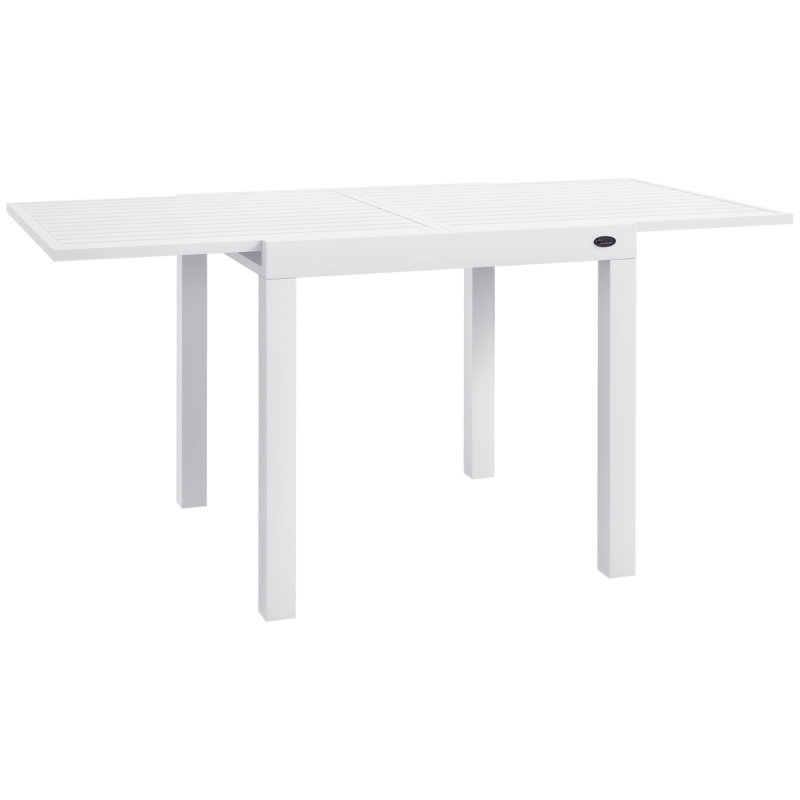 Table de salle à manger Derizzo, Blanc