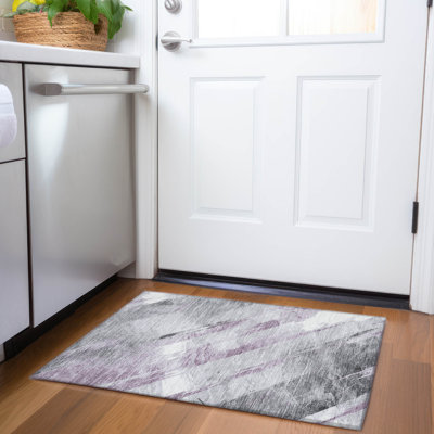 Tapis lavande intérieur / extérieur lavable à la machine Claudian ACN1538