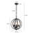 Georffrey 3 - Light 15" Wide Dimmable Candle Style Globe Sphere Chandelier-66437883