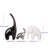 Elephant Statue Set