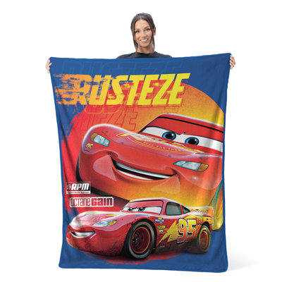 Jeté pour enfants Lightning Mcqueen Cars 46x60