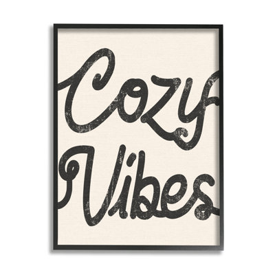 Cadre texturé Cozy Vibes