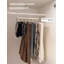 Cintre pour pantalons pliable en acier inoxydable-1580325656