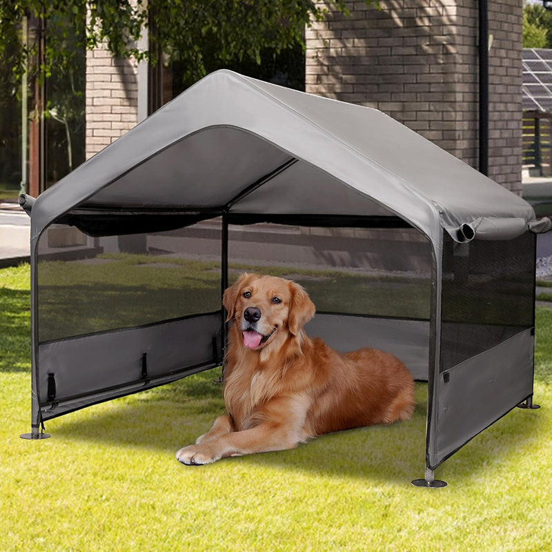 Très grande niche pour chien à l'extérieur, tente pour chien à l'extérieur, abat-jour pour grand chien