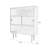 Rufous Solid + Manufactured Wood Display Cases