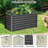 Galvanized Steel Raised Garden Bed Kit – Heavy-Duty 6x3x2FT Rectangular Outdoor Planter Box for Vegetables, Flowers, Herbs (Gray, 2-Pack)-1925343716-1925343707-1925343718
