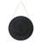 Raquel Modern Glam Round Plastic Wall Mirror 17.5 Inches-1575689941