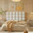Damerius Cloud Padded Teddy Fabric Upholstered Headboard with High-Density Foam, No Drill Installation, Fits 8-14 Inch Mattresses-275523189-275174041