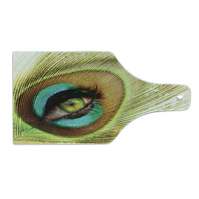 Planche à découper en verre trempé Ambesonne