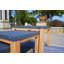 Table basse en aluminium
