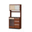 Armoire garde-manger polyvalente à grande capacité Retro Color Combination