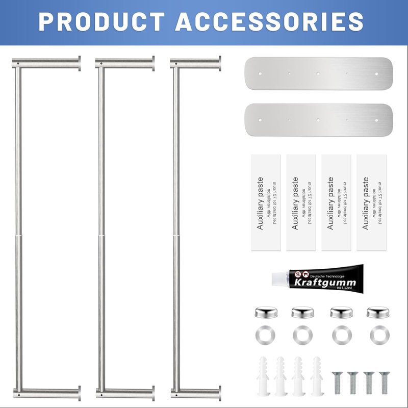 70 cm L Stainless Steel Towel Rack