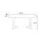 Bureau ovale en bois massif-29642366