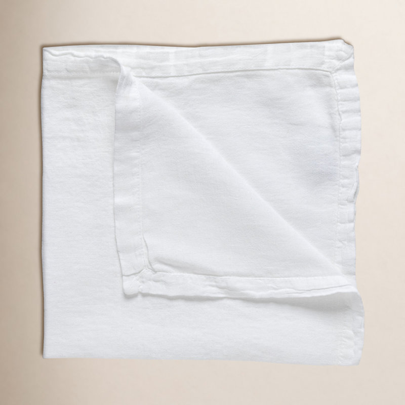 Li Maria Table Runnner, Chalk White