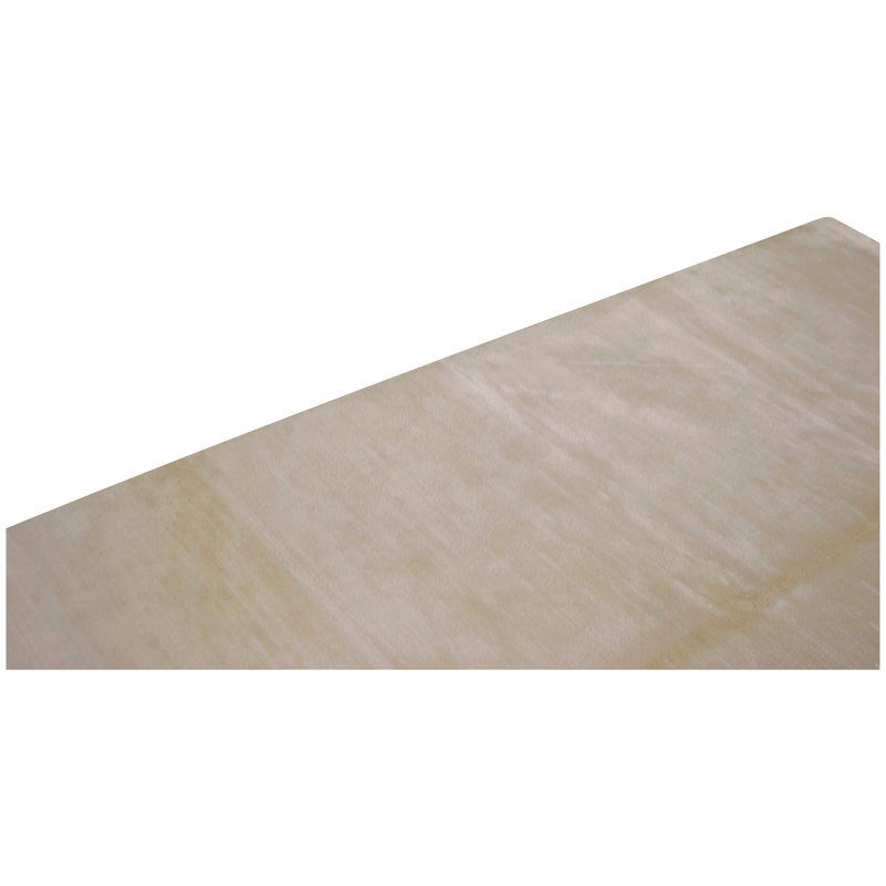 Tapis brun et beige de haute qualité noué à la main