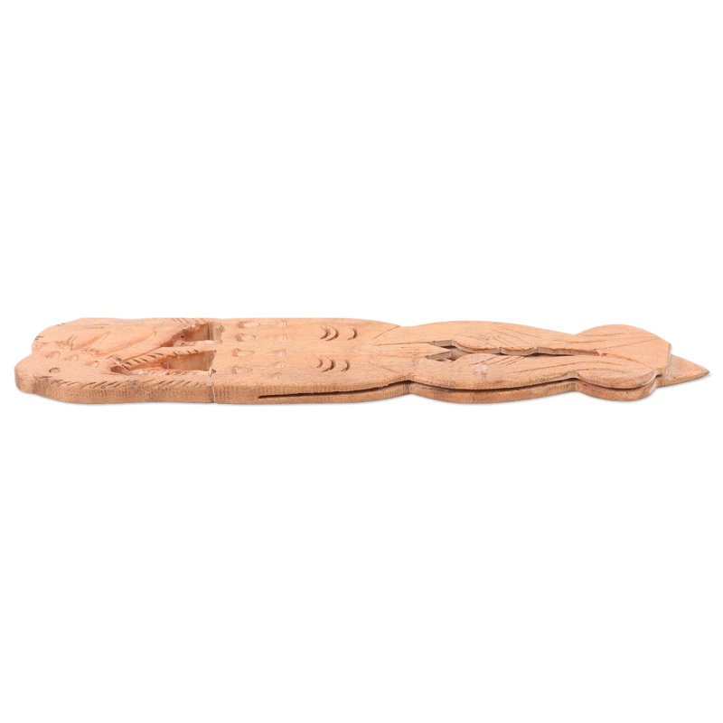  Handmade Royal Elephant Wood Bookmark