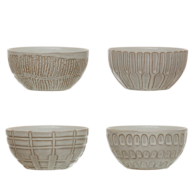 Estevez 4 Piece Dining Bowl Set
