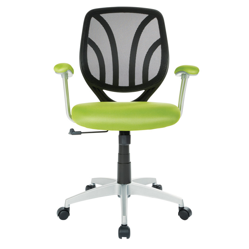 Ventilated Mesh Task Chair, Green