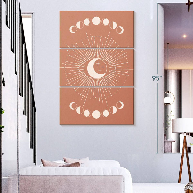 Adella Geometrical Solar System, 74" H x 48" W